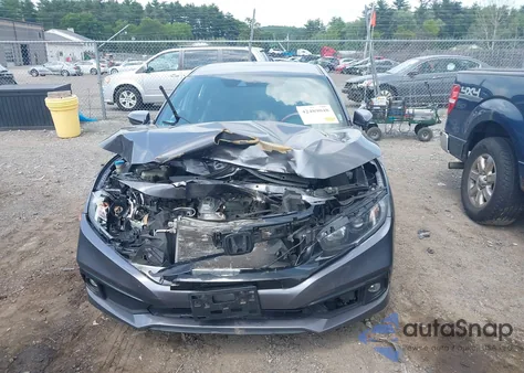 2021 Honda Civic Sport из США, поврежденный, VIN 2HGFC2F87MH518295